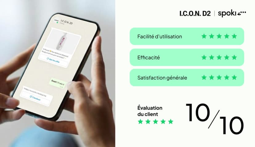 Comment I.C.O.N. D2 a augmenté ses ventes en ligne grâce au WhatsApp Marketing avec Spoki