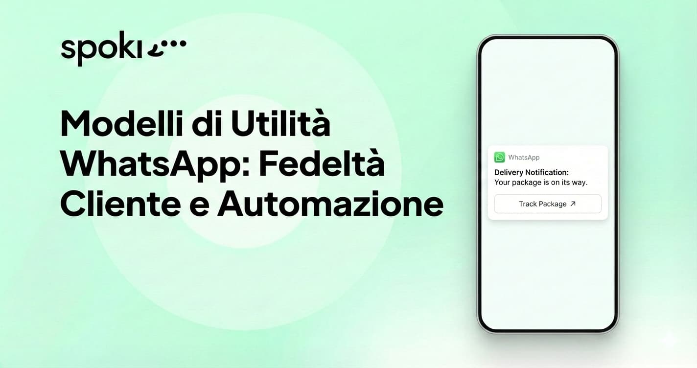 Template Utility WhatsApp: Fedeltà Cliente e Automazione