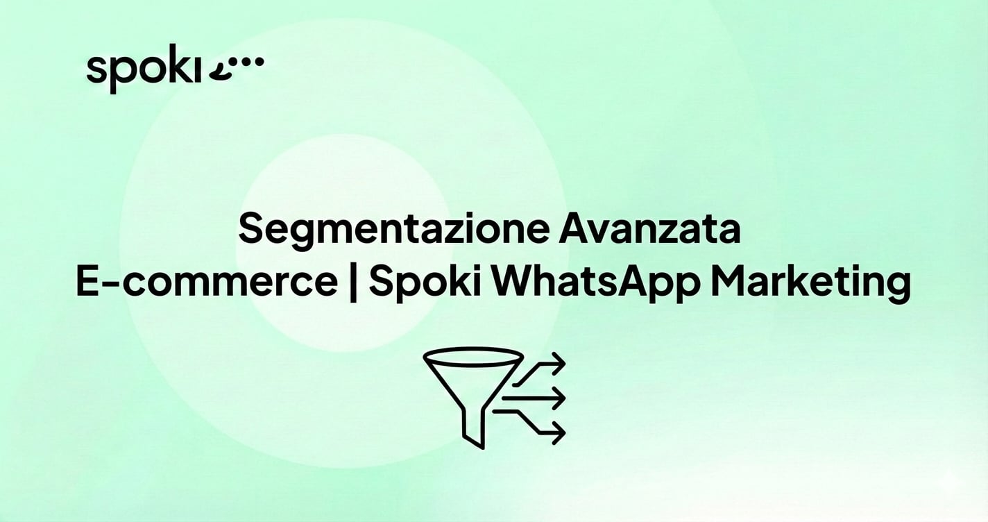 Segmentazione Avanzata E-commerce | Spoki WhatsApp Marketing