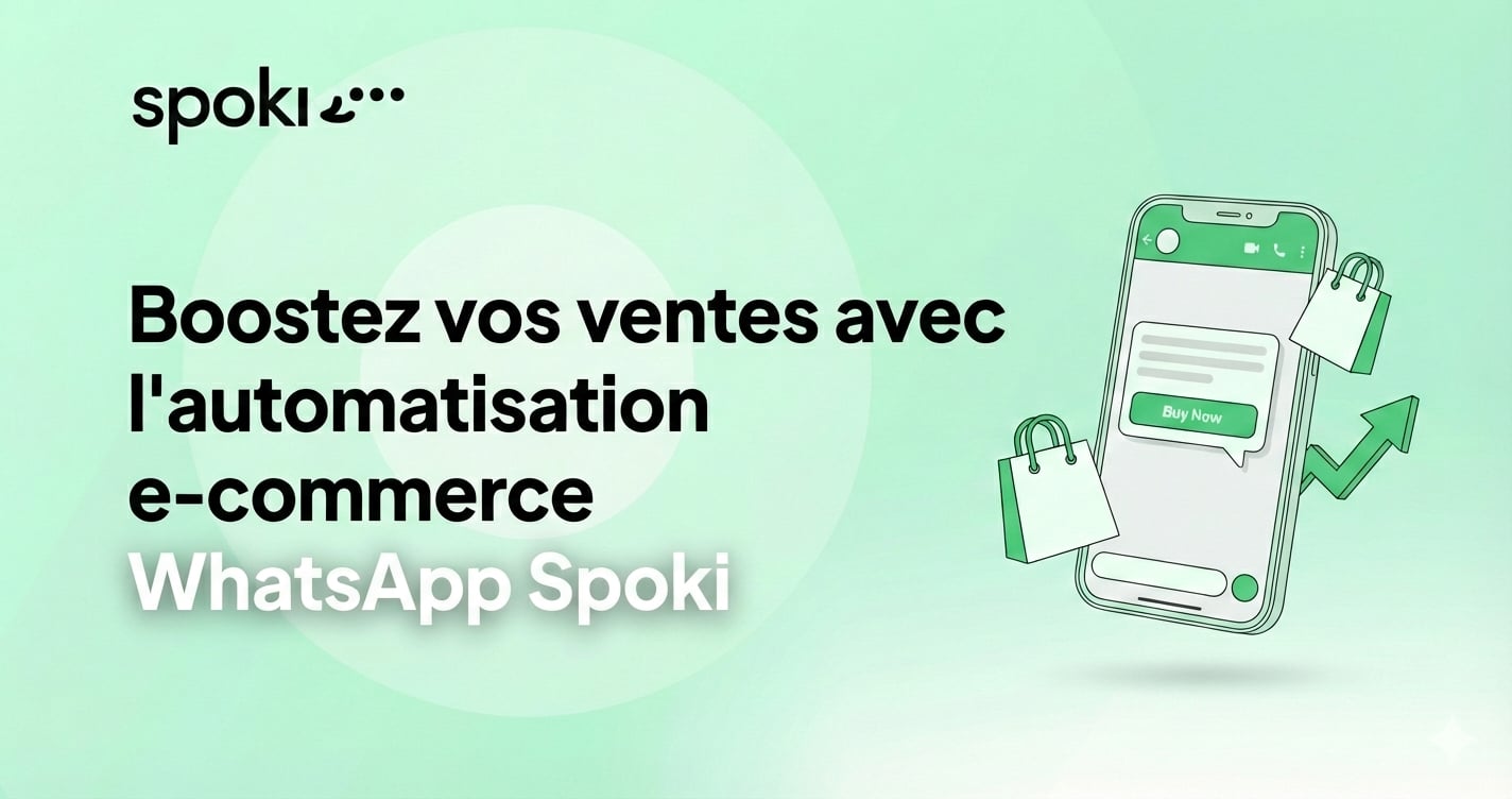Boostez vos ventes avec l’automatisation e-commerce WhatsApp Spoki