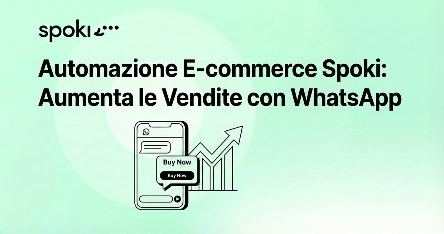 Automazione E-commerce Spoki: Aumenta le Vendite con WhatsApp