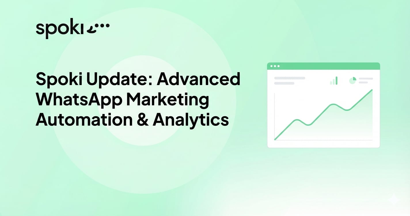 Spoki Update: Advanced WhatsApp Marketing Automation & Analytics