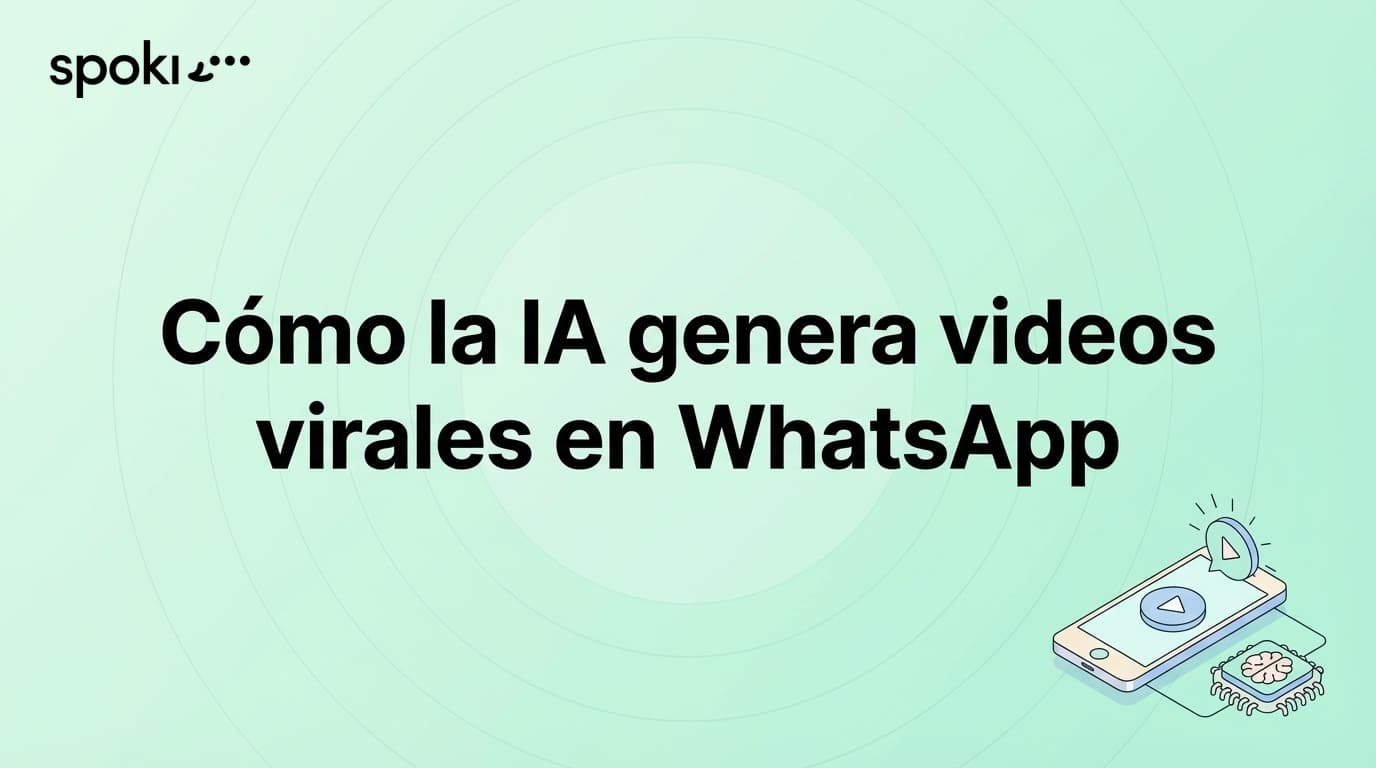 Cómo la IA genera videos virales en WhatsApp
