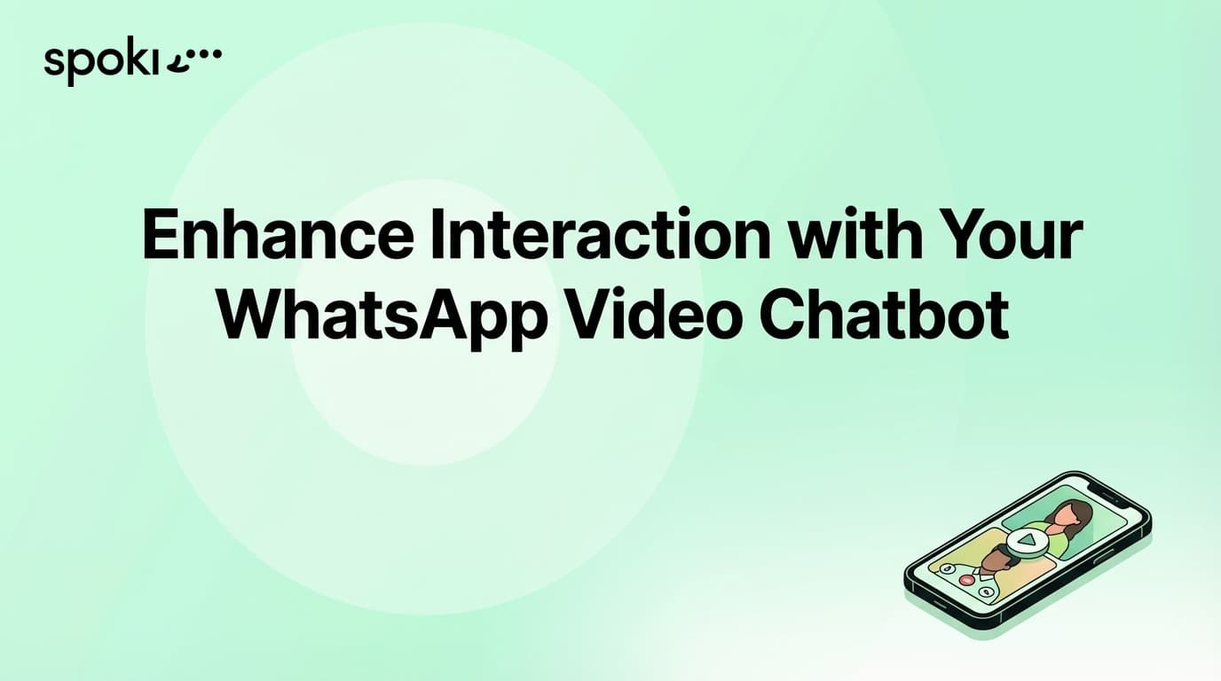 Verbessern Sie die Interaktion mit Ihrem WhatsApp Video-Chatbot