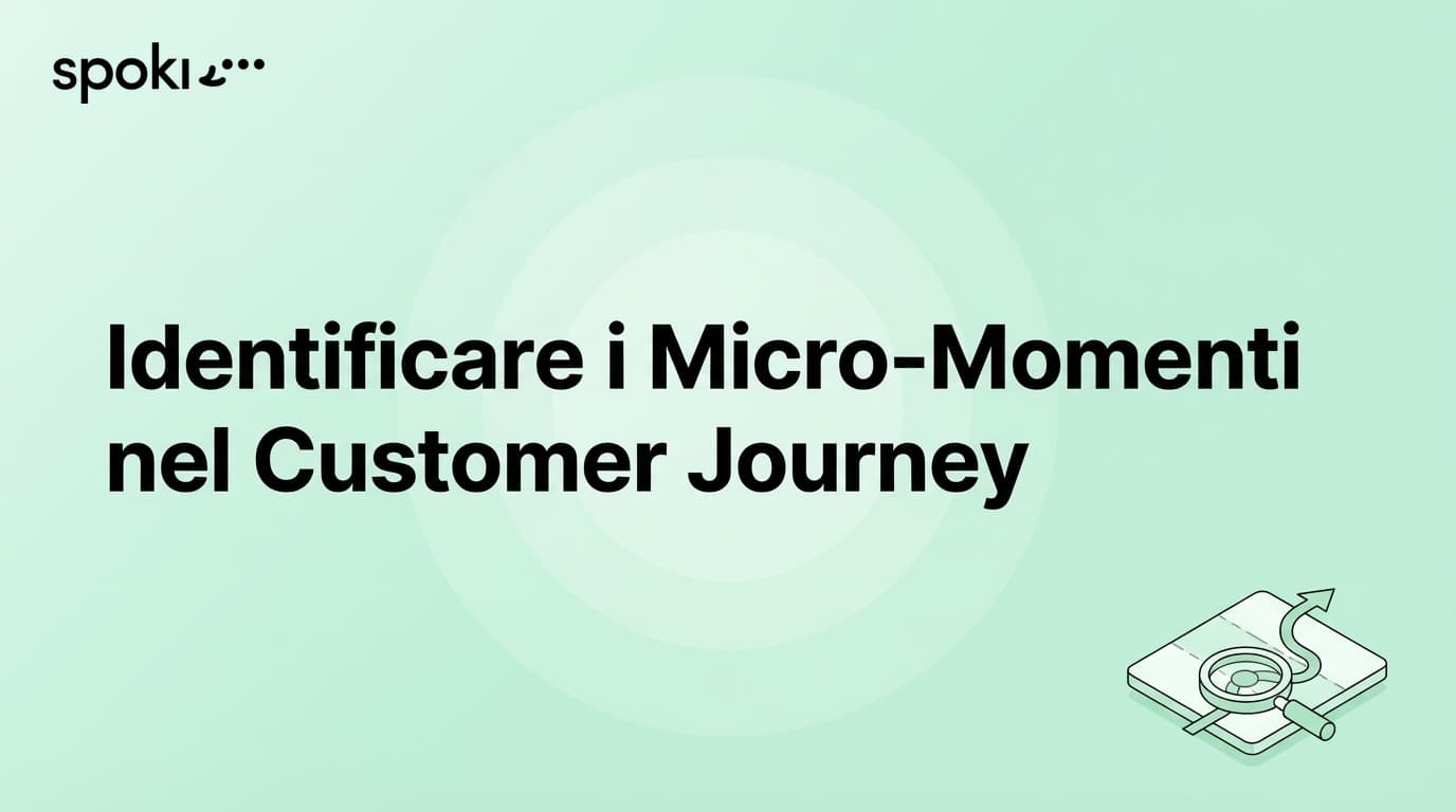 Identificare i Micro-Momenti nel Customer Journey