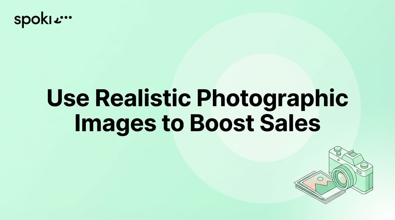 Use Realistic Photographic Images to Boost Sales