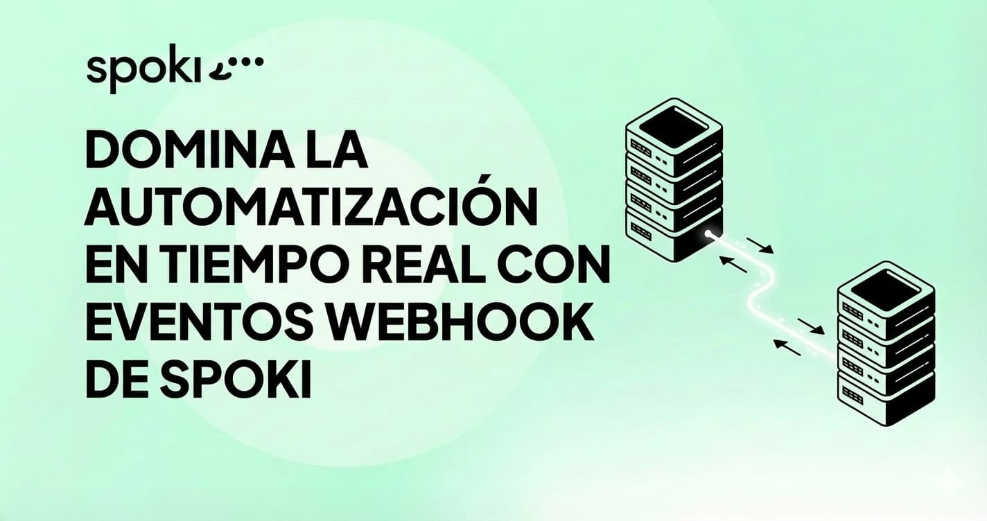 Domina la Automatización en Tiempo Real con Eventos Webhook de Spoki
