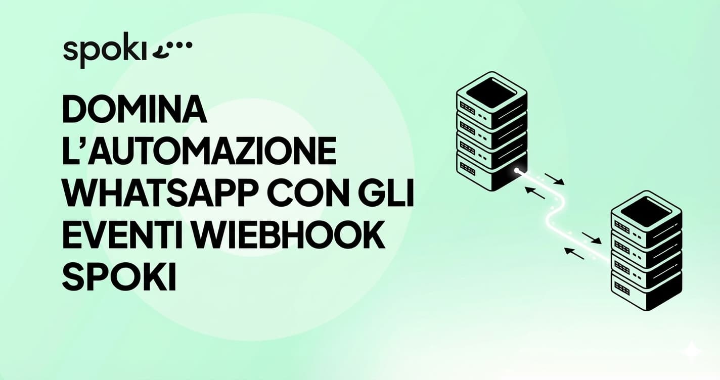 Domina l’Automazione WhatsApp con gli Eventi Webhook Spoki