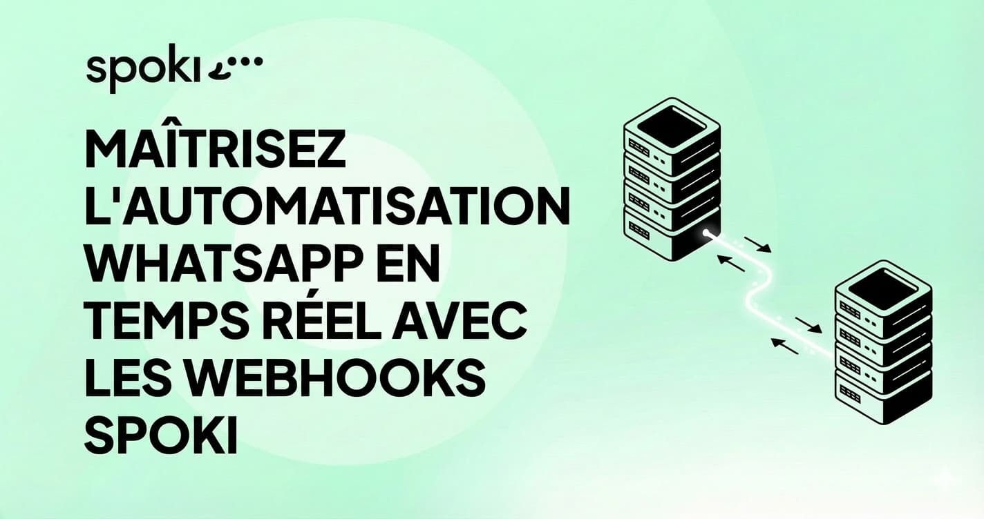 Maîtrisez l’automatisation WhatsApp en temps réel avec les webhooks Spoki