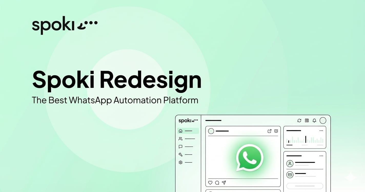 Spoki Redesign: The Best WhatsApp Automation Platform
