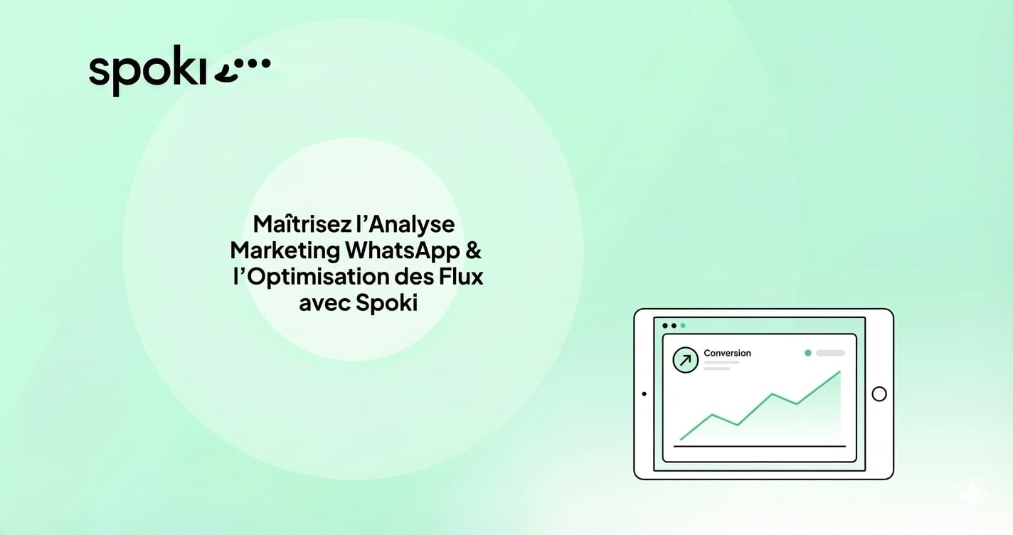 Maîtrisez l’Analyse Marketing WhatsApp & l’Optimisation des Flux avec Spoki