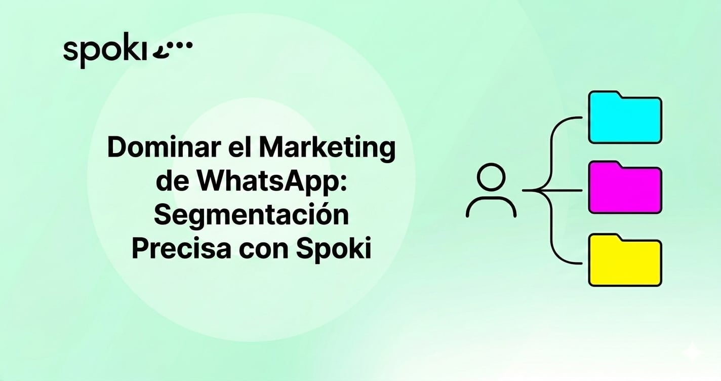 Dominar el Marketing de WhatsApp: Segmentación Precisa con Spoki