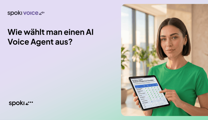 Wie Sie den richtigen AI Voice Agent für Ihr Unternehmen wählen