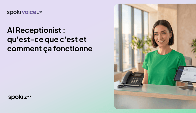 FR — AI Receptionist quest ce que cest et comment ca fonctionne