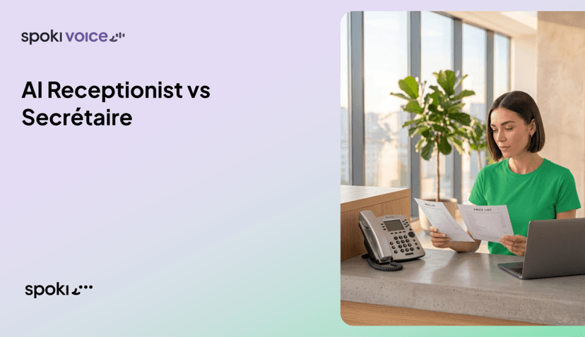 FR — AI Receptionist vs Secretaire