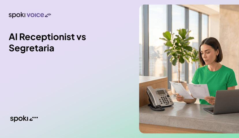 IT — AI Receptionist vs Segretaria