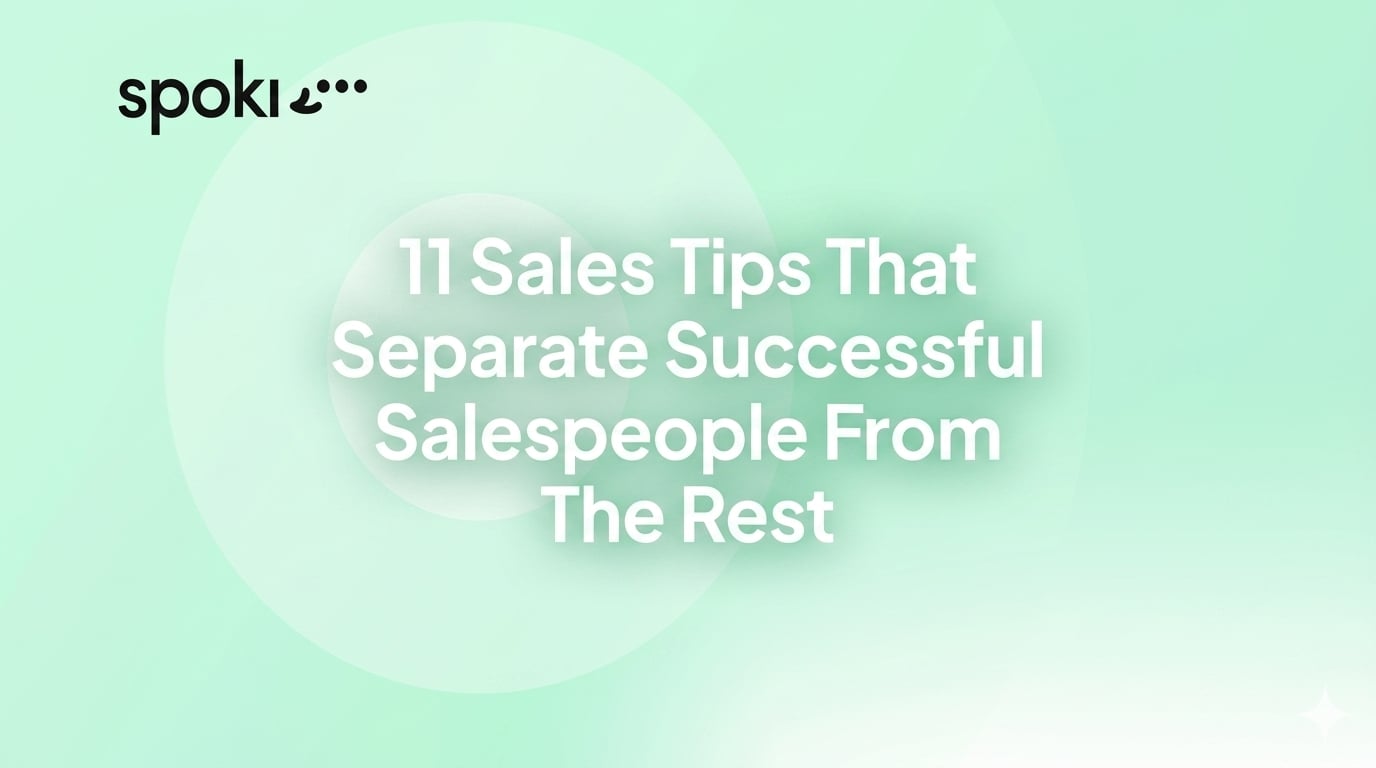 11 Sales Tips That Separate Successful Salespeople From The Rest