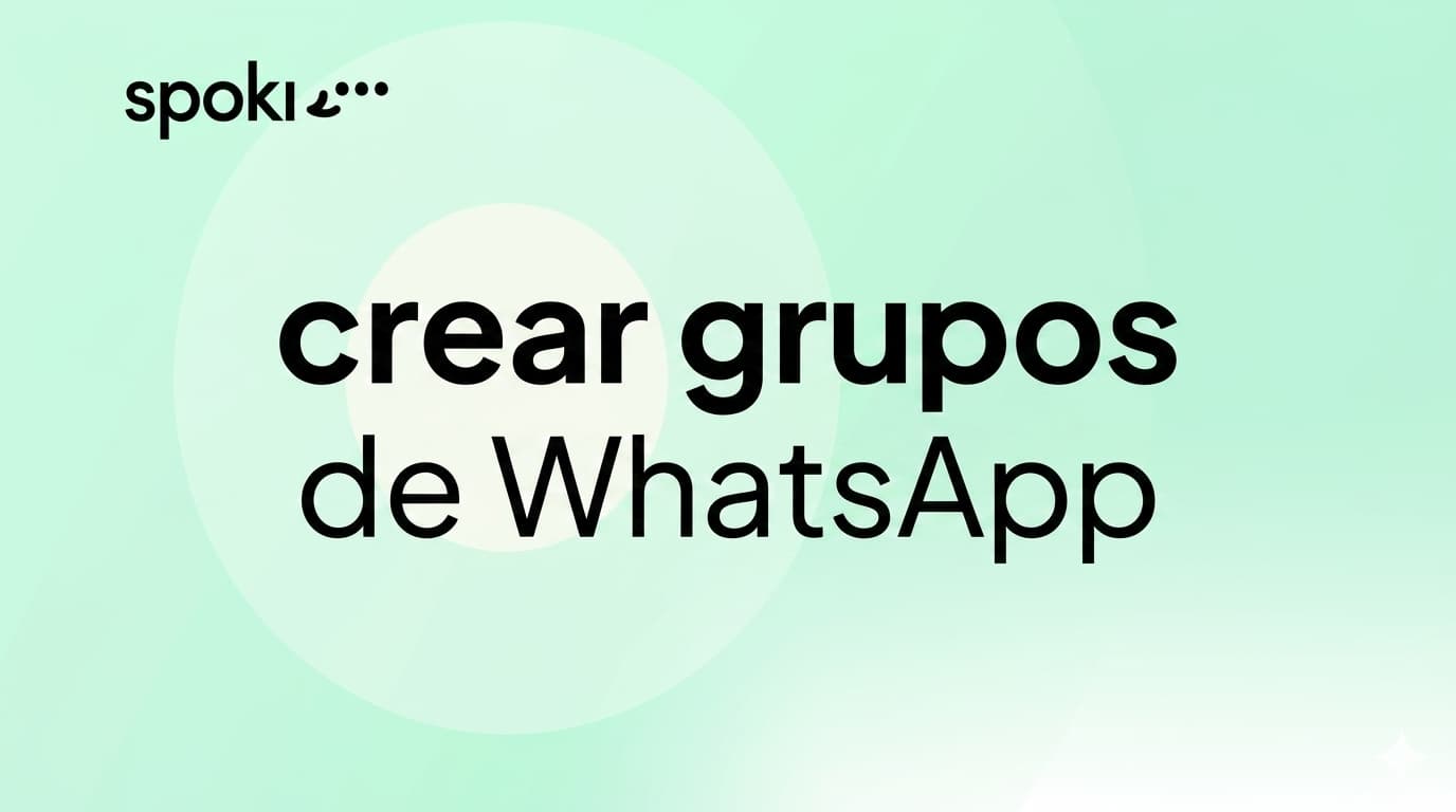 crear grupos de WhatsApp