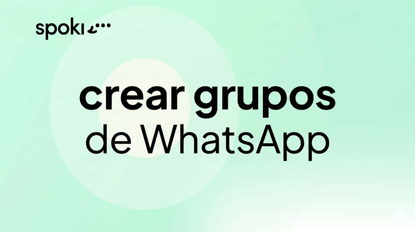 crear grupos de WhatsApp