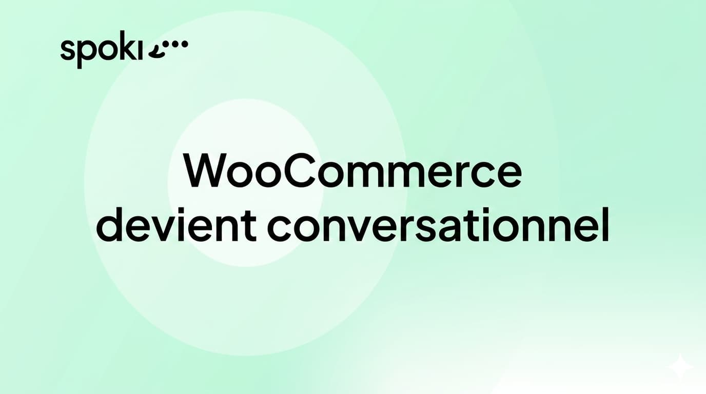 WooCommerce devient conversationnel