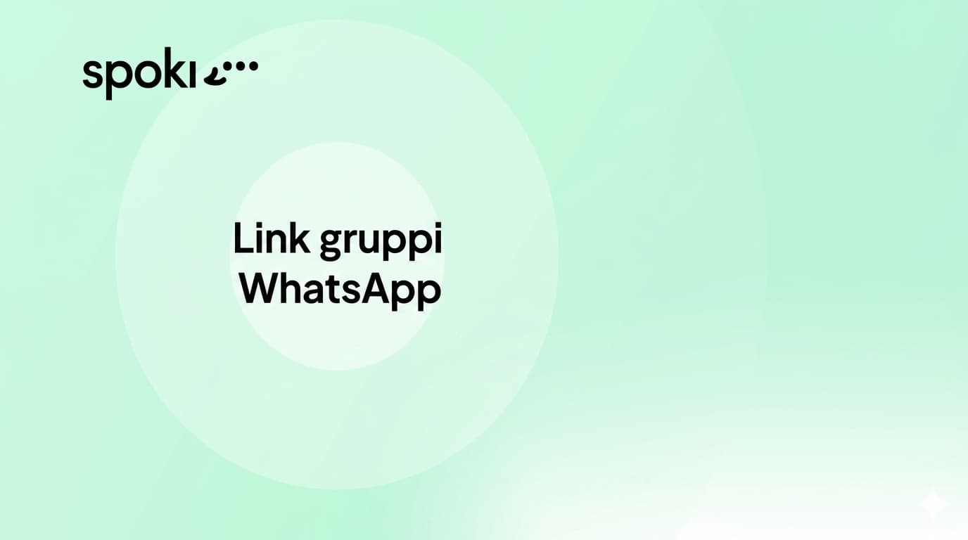 Link gruppi WhatsApp