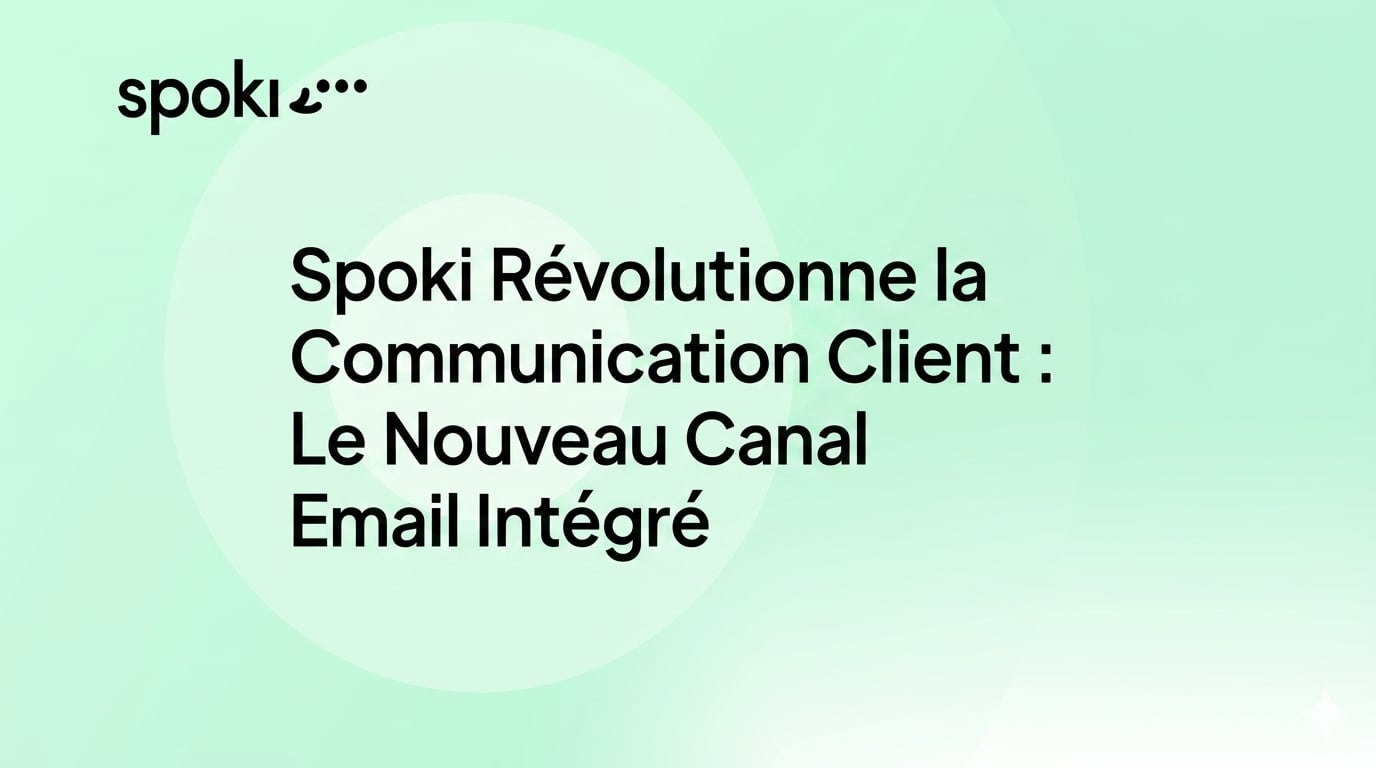 Spoki Révolutionne la Communication Client : Le Nouveau Canal Email Intégré