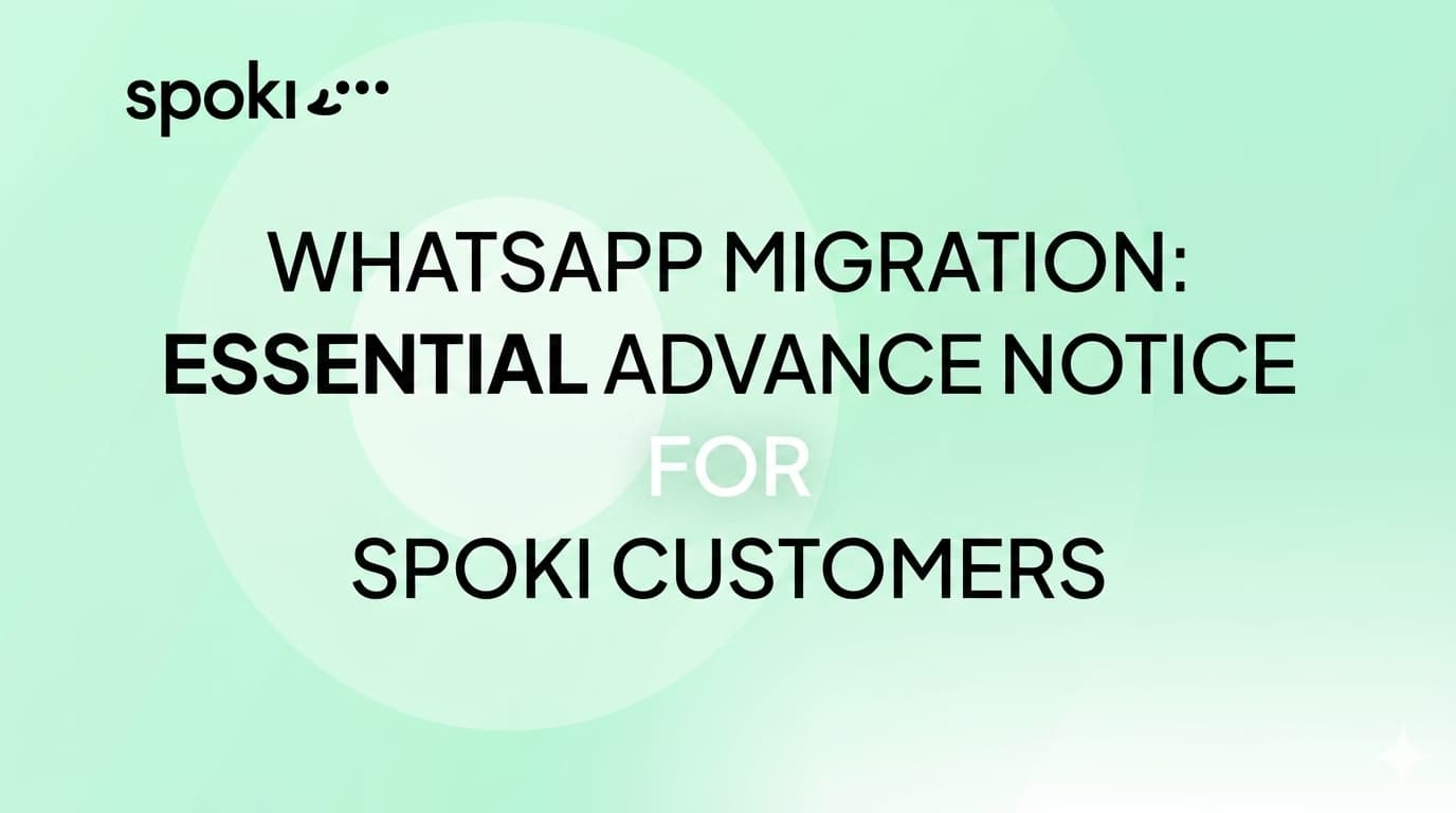WhatsApp Migration: Essential Advance Notice for Spoki Customers