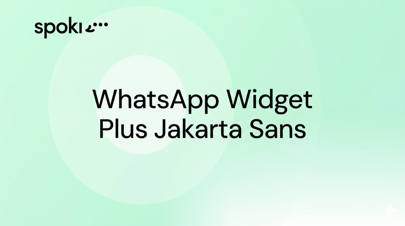 WhatsApp Widget