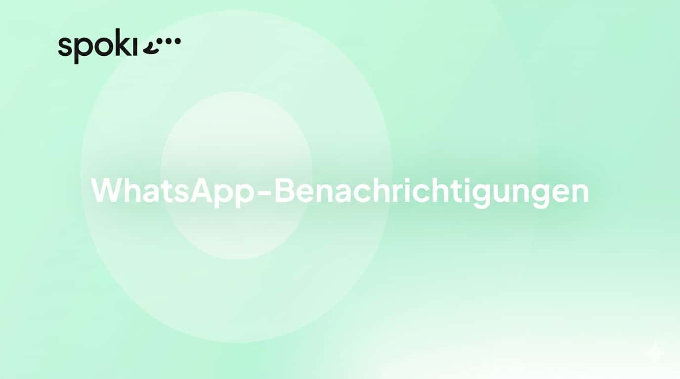 WhatsApp-Benachrichtigungen