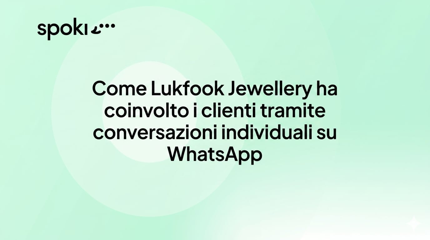 Come Lukfook Jewellery ha coinvolto i clienti tramite conversazioni 1-a-1 su WhatsApp